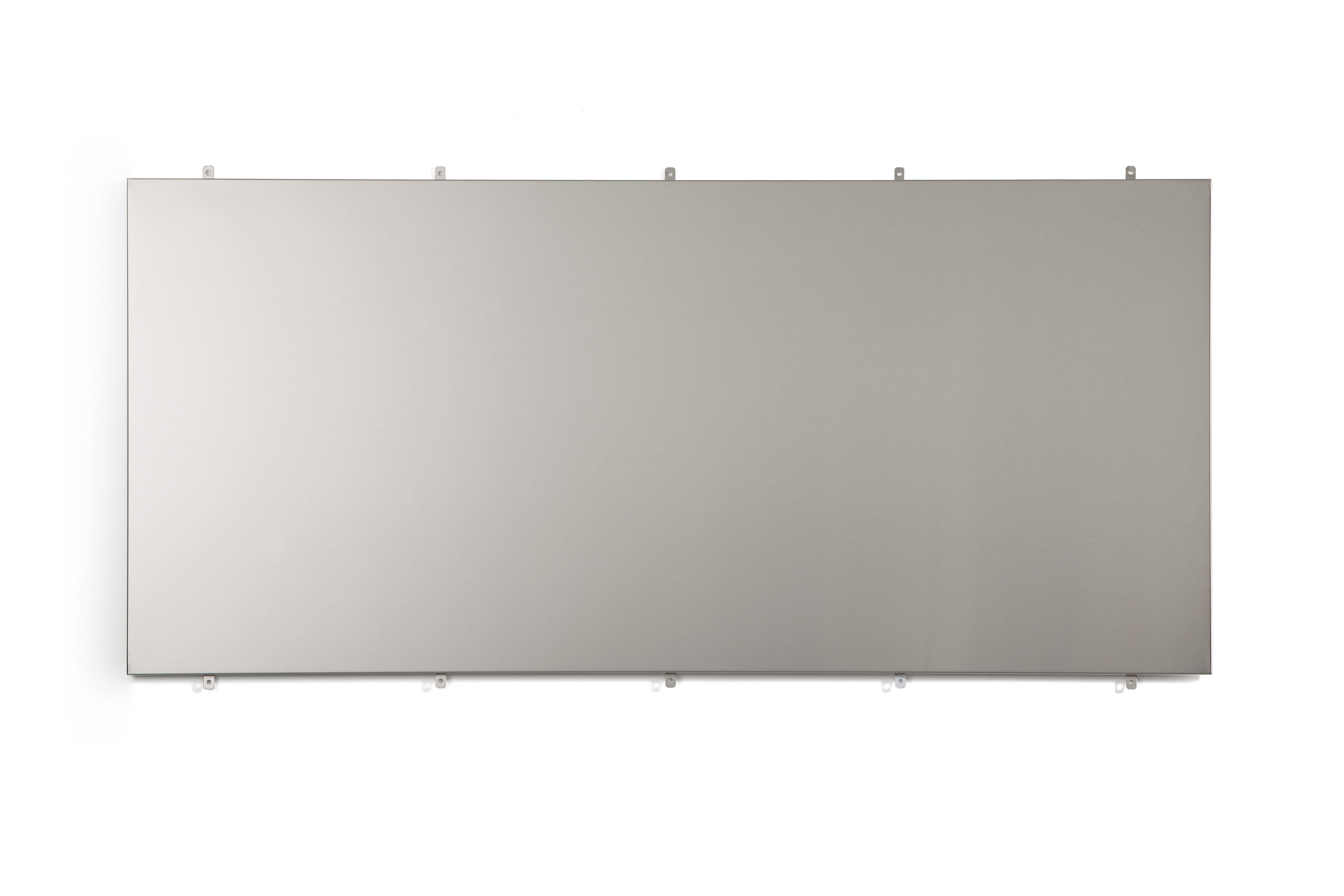 170275 Backsplash panel 120 cm stainless steel h 75 cm